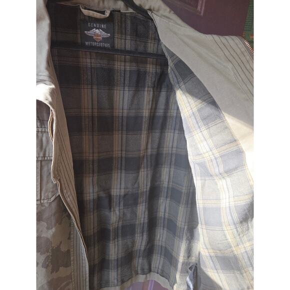 Harley-Davidson Camo Military Vest Mens Size 3XL Zip Front New w/out Tags!!! - Picture 6 of 7